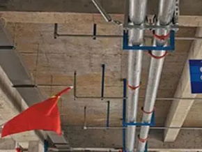 庐山管廊支架的安装方法